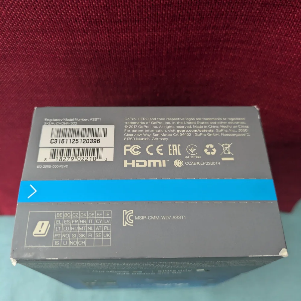 GoPro HERO5 Black Action Camera - BRAND NEW NEVER OPENED! SEE DESCRIPTION 👍🏼